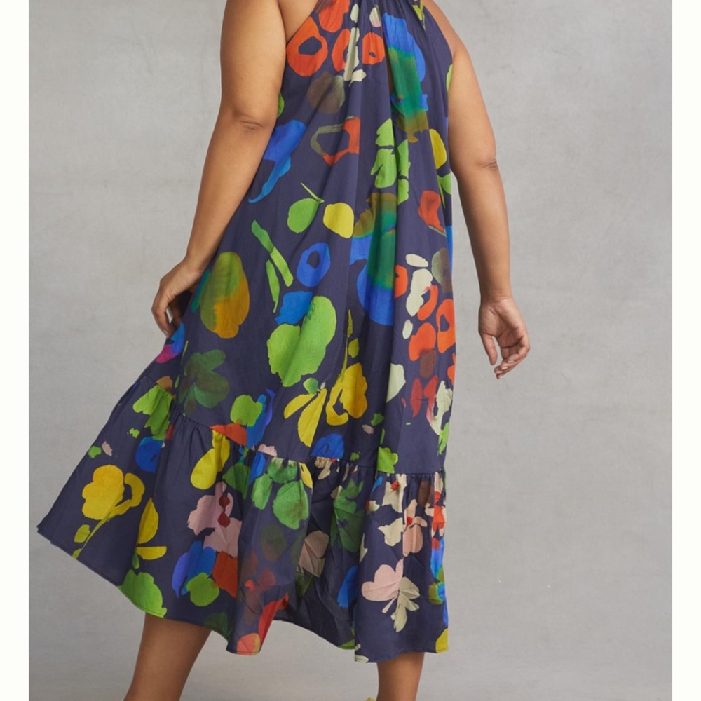 Anthropologie Floral Maxi Dress - Multicolor - Picture 13 of 16
